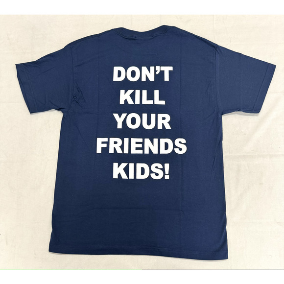Revenge X XXX Tentacion Don't Kill Your Friends Navy Tee Size XXL - Picture 3 of 6